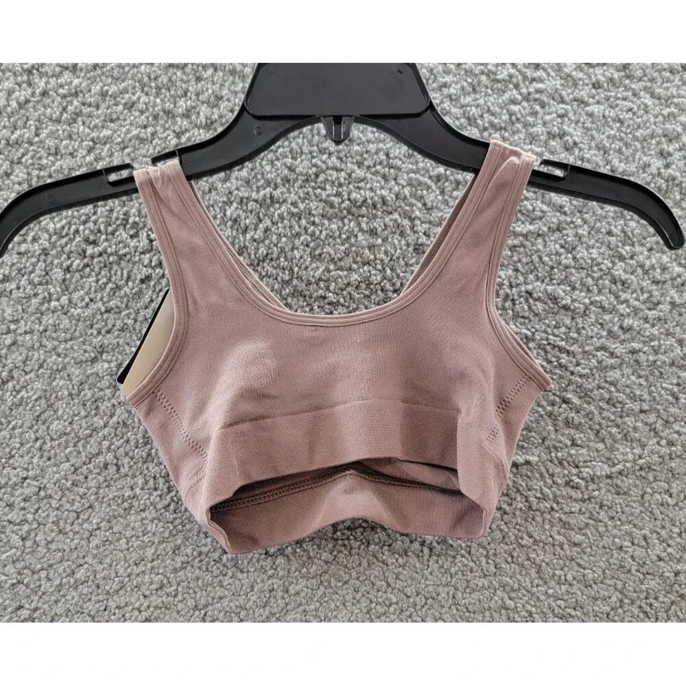 Wacoal B-Smooth Wirefree Removable Pads Bralette Women's 32 Taupe Pullover - Picture 10 of 14